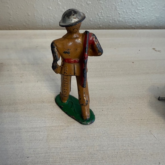 Barclay #708 Vintage Cast Metal Soldiers Set –‎ Made in USA Dime-Store Figures - Picture 7 of 12